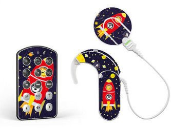 Skins für Audioprozessor MED-EL Sonnet  - rakete