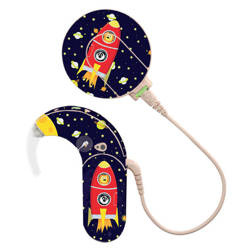 Skins für Audioprozessor MED-EL Sonnet 1 / 2 - rakete