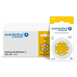 Batterien everActive ULTRASONIC 10 - box (60 Stück)