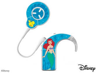 Cochlear Nucleus 8 sound processor skins / stickers - Disney Little Mermaid - Ariel