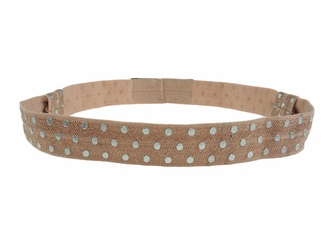 EasyFlex bands for hearing aids and/or audio processors - light brown dots