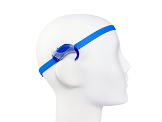 EasyFlex ULTRA headband for hearing aids and / or audio processor- azure