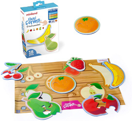 Puzzles Flexi Forms - 6 Fruits