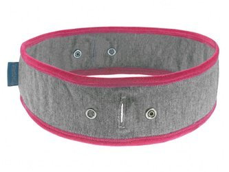 Headband for 1 or 2 Bruckhoff bone conduction hearing systems Junior BC D50 - grey / pink