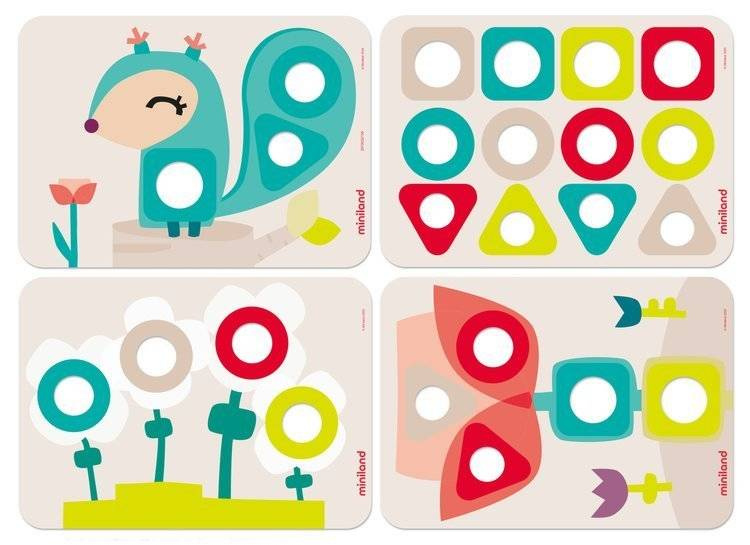 Eco activity nuts & bolts TOYS \ EDUCATIONAL TOYS \ MINILAND TOYS