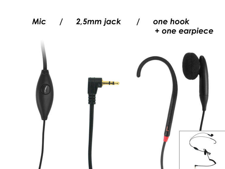 Geemarc CL HOOK 5 induction loop / earhook with microphone and