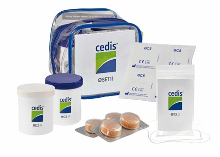 Cedis Cleaning and Drying Set for Slim Tubes and Open Fit Hearing Systems eSET11