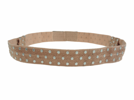 EasyFlex bands for hearing aids and/or audio processors - light brown dots