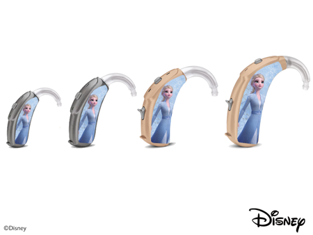 Hearing aid skin / stickers - Disney Frozen - Elsa