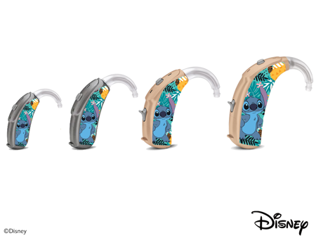 Hearing aid skin / stickers - Disney Lilo&Stitch - Stitch