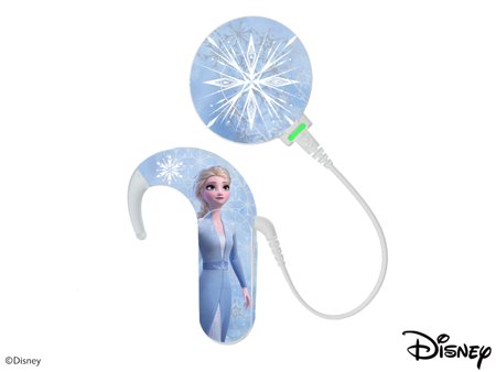 MED-EL Sonnet 1/2 audio processor skins / stickers - Disney Frozen - Elsa