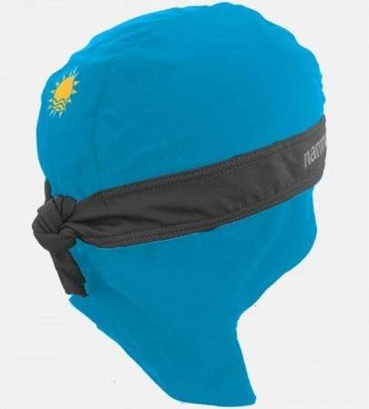 Nammu swimming cap ear flap - blue