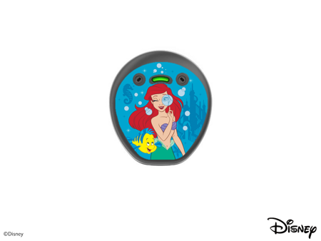 Skins / stickers for Cochlear Kanso 2 audio processor - Disney Little Mermaid - Ariel