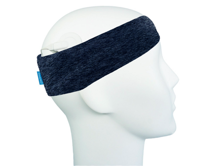 Sport headband for audio processors  - Melange blue