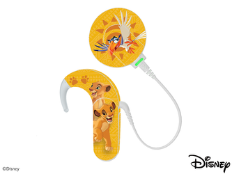 Adhesivo decorativo / skin para procesador de audio MED-EL Sonnet 1 / 2 - Disney Lion King