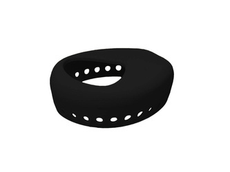 Funda protectora de silicona para procesador Cochlear Kanso 2 / 3- negro