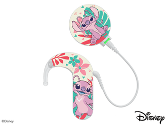 Adhesivo decorativo / skin para procesador de audio MED-EL Sonnet 3 - Disney Lilo&Stitch - Angel