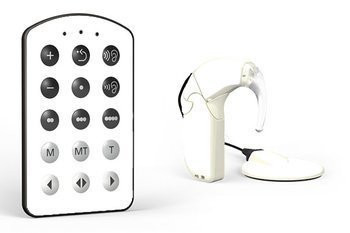 Adhesivo decorativo / skin para procesador de audio MED-EL Opus 2 - blanco