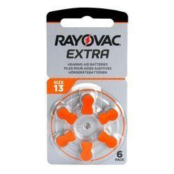 Pilas Rayovac Extra Advanced 13 (PR48) - blíster (6 uds)