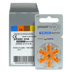 Pilas VARTA Power One type 13 - caja (60 uds) 