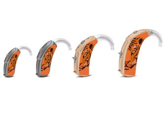 Skin universel pour appareils auditifs - tigre
