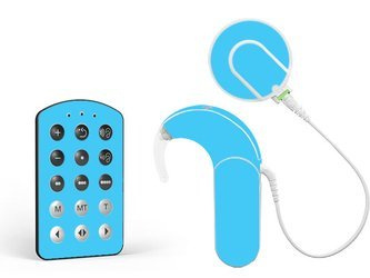 Skins pour l’audio processeur MED-EL Sonnet - bleu