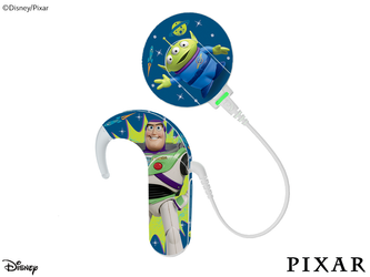 Skins pour l’audio processeur MED-EL Sonnet 1 / 2 - Disney Toy Story - Buzz Astral
