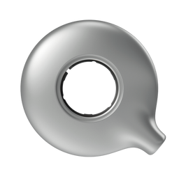 Antenne / bobine LD pour processeur Oticon Medical Neuro 2 - gris argenté (C091)