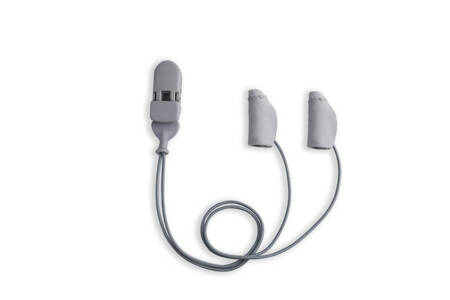 Ear Gear Micro - housse pour un appareil auditif jusqu’à 2,5 cm avec un pendentif