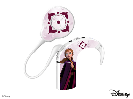 Skin pour le processeur Cochlear NUCLEUS 7 - Disney Frozen - Anna