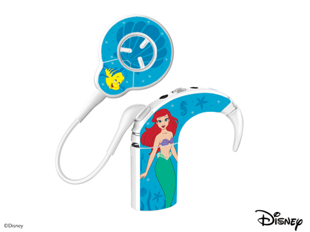 Skin pour le processeur Cochlear NUCLEUS 7 - Disney La Petite Sirène - Ariel