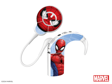 Skin pour le processeur Cochlear NUCLEUS 7 - Marvel Spider-Man