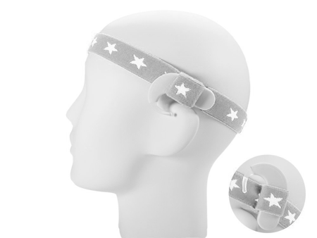 EasyFlex PRO Stirnband für Soundprozessoren / Implantate - Grau