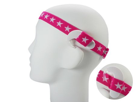 EasyFlex PRO Stirnband für Soundprozessoren / Implantate - Rosa