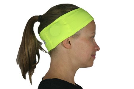 Sport-Stirnband für Soundprozessoren / Implantate - Gelb