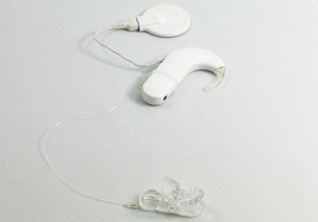 Unsichtbares Einzel-Halteband für Soundprozessoren und Hörgeräte - Transparent