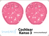 Skins für Cochlear Kanso 3 - rosa