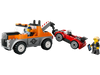LEGO 60435 Tow Truck and Sports Car Repair with Lego man with cochlear implant and audio processor