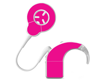 Skins / stickers for Nucleus 8 audio processor - uniform pink