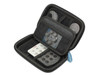 SmartEar case for storing speech processors - blue