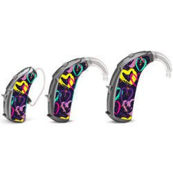 Universal skins for hearing aids - hearts