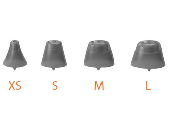 Almohadillas / cúpulas Click Sleeve con ventilación para audífonos Signia (Click Sleeve Vented) - 6 uds.