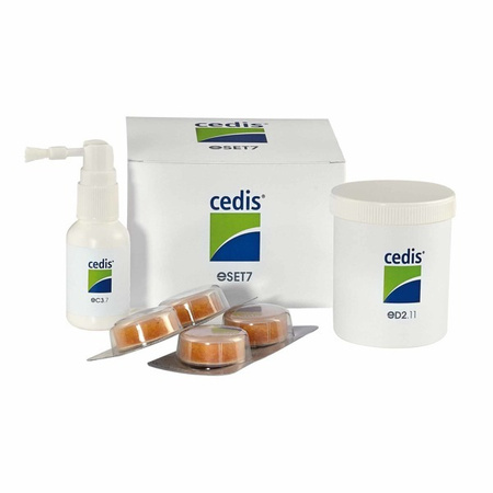 Cedis Cleaning and drying set eSET7 for ITE, with spray