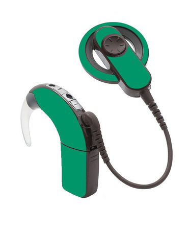 Adhesivo decoraivo / skin para procesador de audio Cochlear Nucleus 6 - verde
