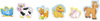 Puzzles d'animaux Flexi Form 6 (18 pcs)