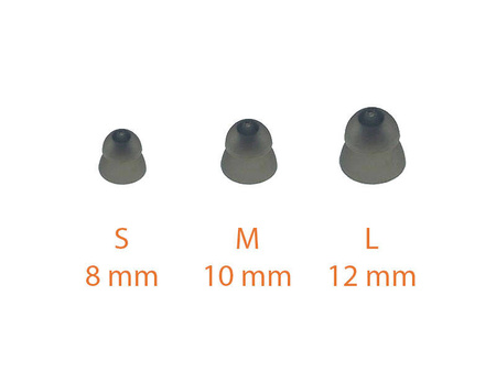 Dome / Schirmchen / Doppel-Dome doppelt geschlossen für Hörgeräte ReSound, Beltone, Interton der SureFit Serie (Close Power Dome) – 1 St.