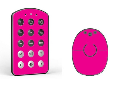 Adhesivo decorativo / skin para procesador de audio MED-EL Rondo 2 - uniforme rosa