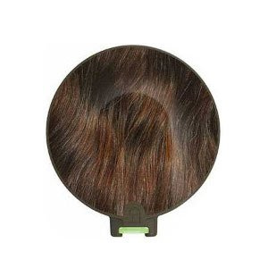 Original MED-EL DL coil cover - Hair - Dark Brown