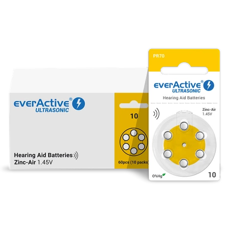 Batterien everActive ULTRASONIC 10 - box  (60 Stück)