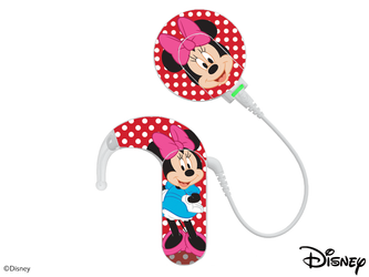 Adhesivo decorativo / skin para procesador de audio MED-EL Sonnet 3 - Disney Mickey - Minnie